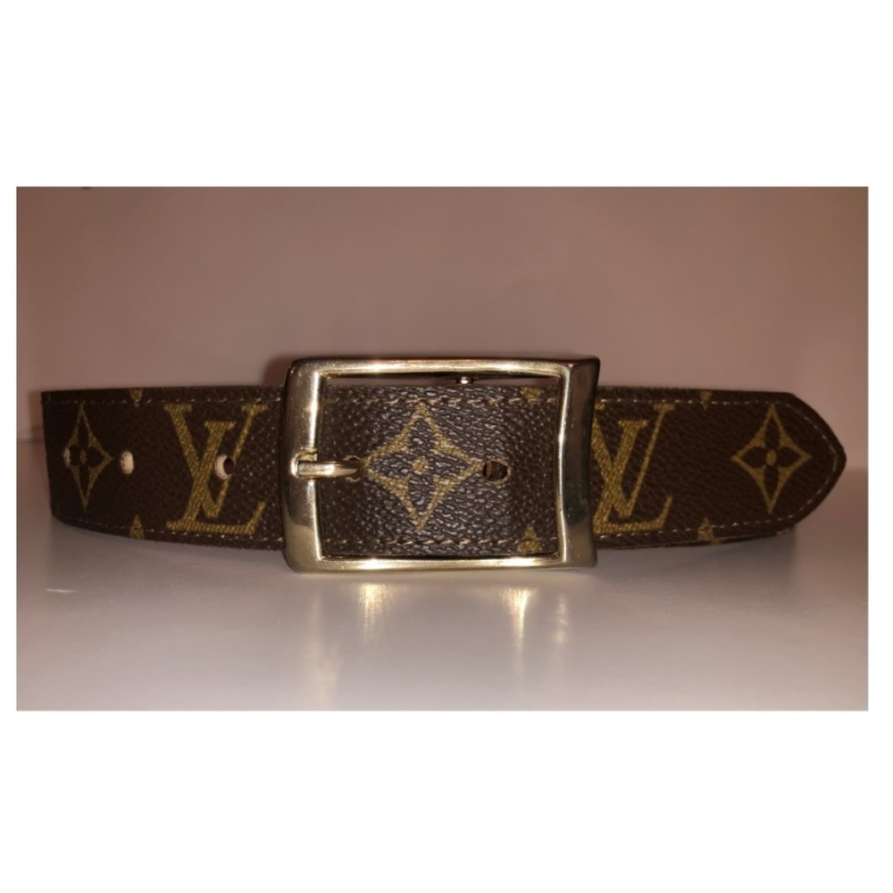 *AUTH* Vintage LOUIS VUITTON Monogram Belt | Sz 24